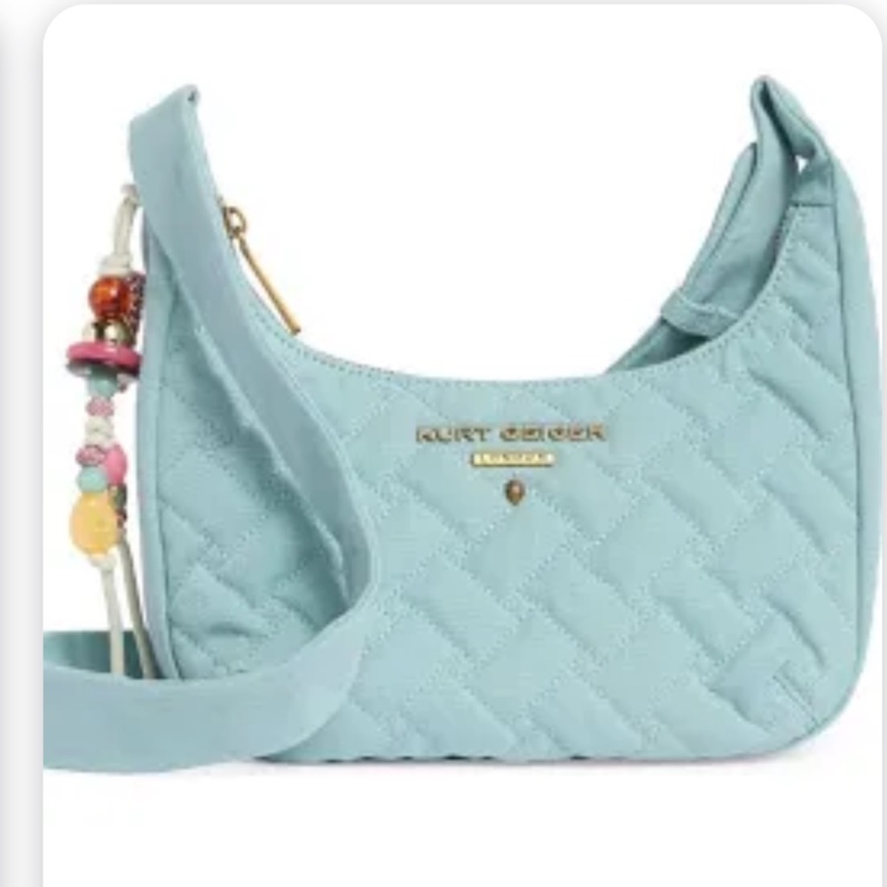 Kurt Geiger Quilted Canvas Bag